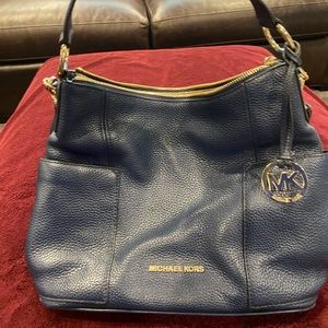 Michael kors  navy blue purse